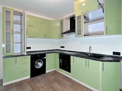 Kitchen With A Single Countertop Photo