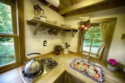 Kitchen In A Small House Photo