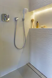 Подсветка полок в ванной фото