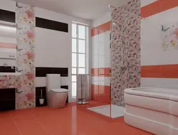 Bathroom Tiles Photo Orange