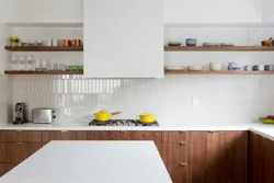 Vertical Tiles In The Kitchen Photo