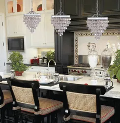 Crystal Chandelier For Kitchen Photo