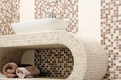 Flexible bathroom tiles photo