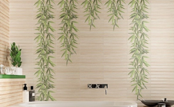 Плитка для ванной листья фото