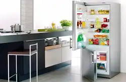 Photos of different refrigerators for the kitchen