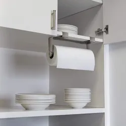 Kitchen towel holder photo