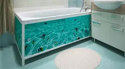 Қымбат емес ванна экрандарының фотосуреті