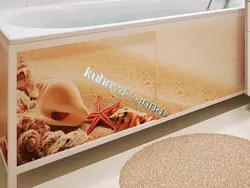Қымбат емес ванна экрандарының фотосуреті