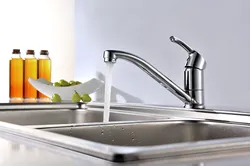 Kitchen faucets swivel photo