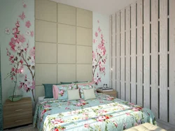 Sakura in the bedroom interior photo
