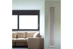 Oshxonadagi fotosuratda vertikal radiatorlar