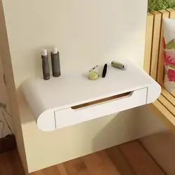 Table Shelf For Bedroom Photo