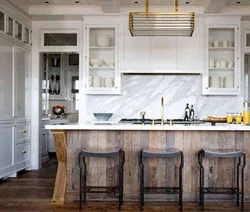 Vintage countertop in the kitchen photo