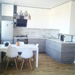 Vintage countertop in the kitchen photo