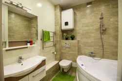 Ordinary bathtub in houses photo