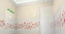Ваннаға арналған ламинатталған панельдердің фотосуреті