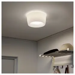 Overhead lamps in the kitchen photo
