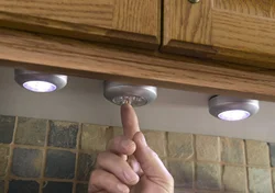 Overhead Lamps In The Kitchen Photo