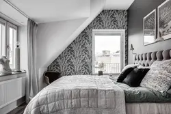 Sloping Walls In The Bedroom Photo