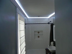 LED Ceiling In The Bathroom Photo