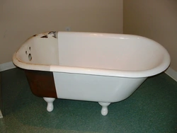 How to update an old bathtub photo