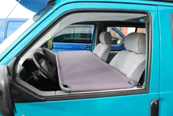 Sleeping places in cars photos