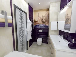 Bathroom In A Two-Room Apartment Photo
