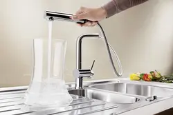 Pull-Out Faucet For Kitchen Photo