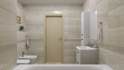 Long tiles in the bathroom photo