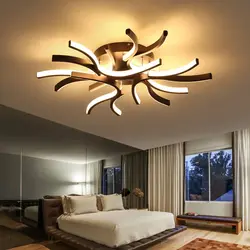Деревянные люстры фото для спальни
