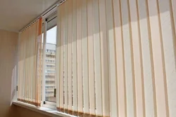 Photo Of Vertical Blinds On The Loggia
