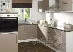 Столешница латте фото на кухне