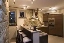 Old wall in the kitchen photo