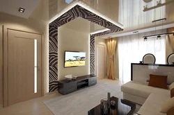 Living Room With Three Doors Photo