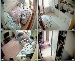 Camera in parents' bedroom photo
