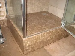 Shower Tray Instead Of A Bathtub Photo