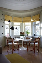 Round window in the kitchen photo