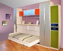 Детская спальня шкаф кровать фото