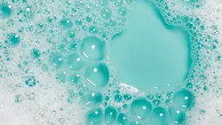 Photo Of Soap Bubbles In The Bathroom