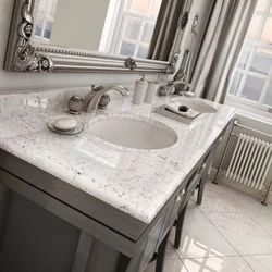 Marble countertops bathroom photo