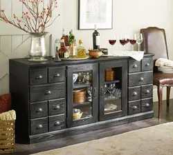 Sideboard Chest Of Drawers In The Living Room Photo