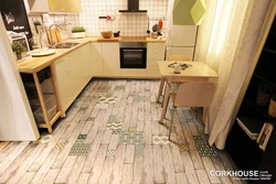 Laminate Flooring In A Small Kitchen Photo