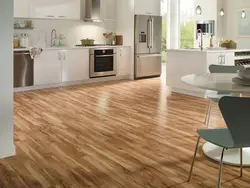 Laminate Flooring In A Small Kitchen Photo