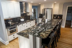 Kitchens With Black Granite Photo