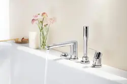 Faucet on board bathroom photo