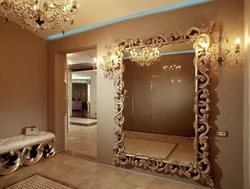 Classic Mirror In The Hallway Photo