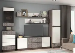 Living Room With Two Chests Of Drawers Photo