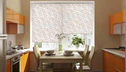 Photo of blinds for a small kitchen