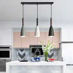 Chandelier for the kitchen minimalism photo