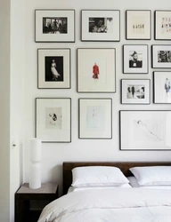 Bedroom design photo in frames